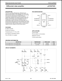 datasheet for A733N by Philips Semiconductors