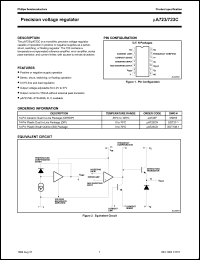datasheet for A723CD by Philips Semiconductors