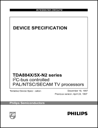 datasheet for TDA8842 by Philips Semiconductors