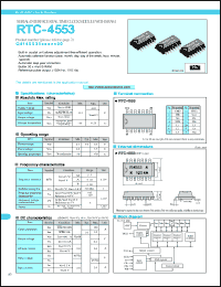 datasheet for RTC-4553 by Seiko Epson Corporation