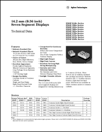 datasheet for HDSP-5507 by 