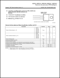 datasheet for BDX34 by Power Innovations