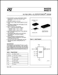 datasheet for M48Z08 by SGS-Thomson Microelectronics