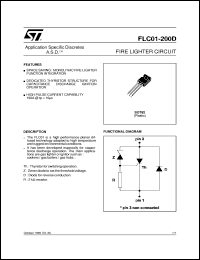 datasheet for FLC01-200D by SGS-Thomson Microelectronics