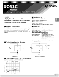 datasheet for XC61CC1102NL by Torex Semiconductor Ltd.