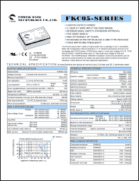 datasheet for FKC05-12D15 by 