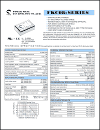 datasheet for FKC08-24S12 by 