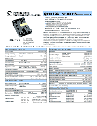 datasheet for QEB125-48S05 by 