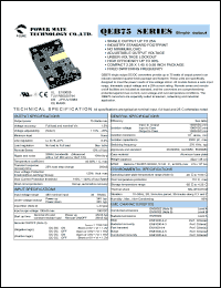 datasheet for QEB75-48S05-S by 