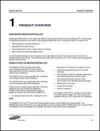 datasheet for KM684000LTI-8L by Samsung Electronic