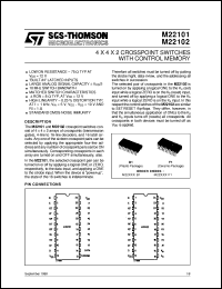 datasheet for M22102 by SGS-Thomson Microelectronics