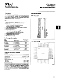 datasheet for uPD70008AG-4 by NEC Electronics Inc.