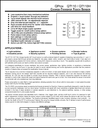 datasheet for QT110H-S by 