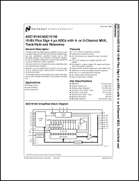 datasheet for ADC10154CIWM by 