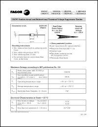 datasheet for 1.5KE440 by 