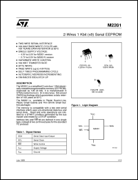 datasheet for M2201 by SGS-Thomson Microelectronics