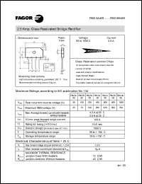 datasheet for FBI2.5J4S1 by 