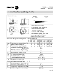 datasheet for FB1000 by 