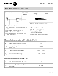 datasheet for 1N5375B by 