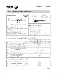 datasheet for 1N5406GP by 