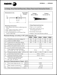 datasheet for BYM26E by 