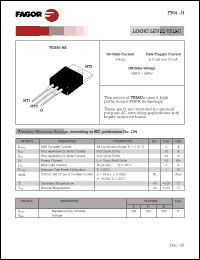 datasheet for FT0408BH by 