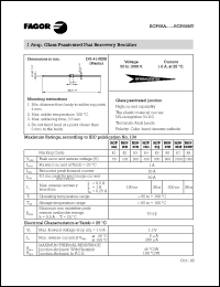 datasheet for RGP08G by 