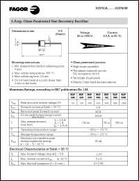 datasheet for RGP50D by 