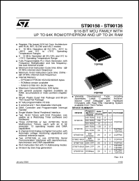 datasheet for ST90158P9C6 by SGS-Thomson Microelectronics