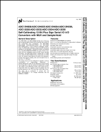 datasheet for ADC12032CIWM by 