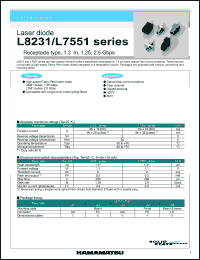 datasheet for L8231-21 by 