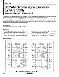 datasheet for BA7107S by ROHM