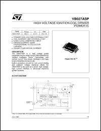 datasheet for VB027ASP by SGS-Thomson Microelectronics