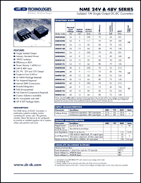 datasheet for NME2405D by 