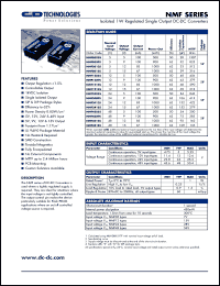 datasheet for NMF1212S by 