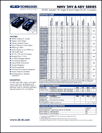 datasheet for NMV4805D by 