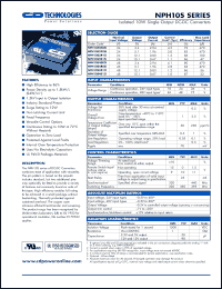 datasheet for NPH10S4812Ei by 