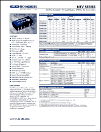 datasheet for NTV1215M by 