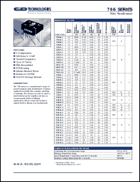 datasheet for 76610/4 by 