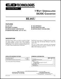 datasheet for HL01U24S15Y by 