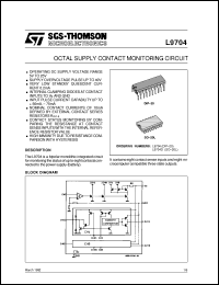 datasheet for L9704 by SGS-Thomson Microelectronics
