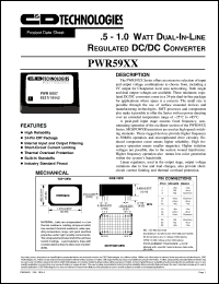 datasheet for PWR5910 by 