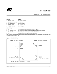 datasheet for M14C04_DD by SGS-Thomson Microelectronics