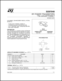 datasheet for SD57045 by SGS-Thomson Microelectronics