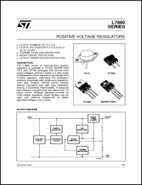 datasheet for L7812CV by SGS-Thomson Microelectronics