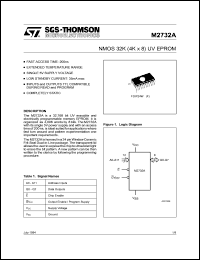 datasheet for M2732A-F6 by SGS-Thomson Microelectronics