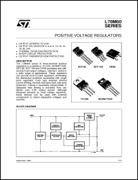 datasheet for L78M05CV by SGS-Thomson Microelectronics
