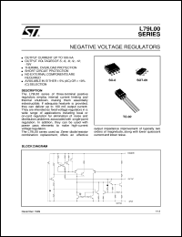 datasheet for L79L06CZ by SGS-Thomson Microelectronics