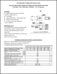 datasheet for DI156 by 