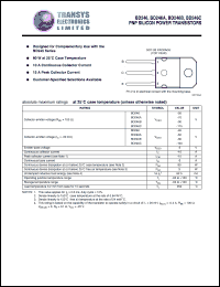 datasheet for BD246B by 